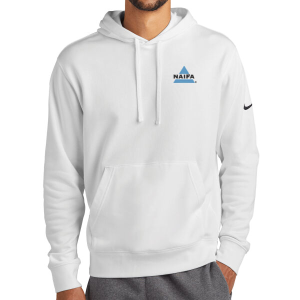   - Club Fleece Sleeve Swoosh Pullover Hoodie Thumbnail