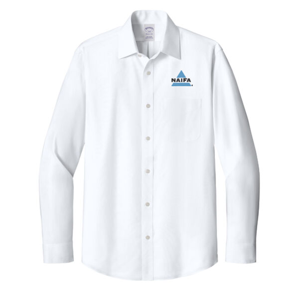   - Wrinkle Free Stretch Pinpoint Spread Collar Shirt Thumbnail