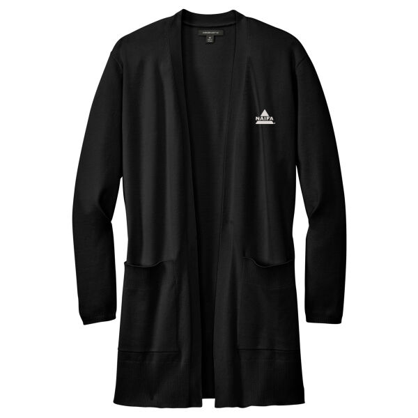   - Women's Open Front Cardigan Sweater Thumbnail