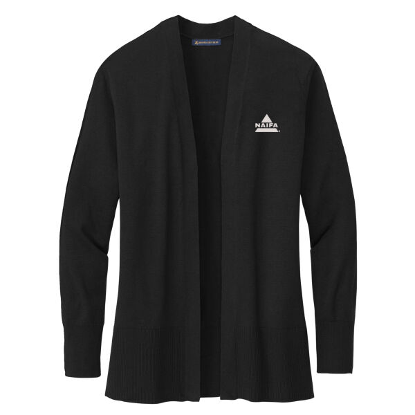   - Women's Cotton Stretch Long Cardigan Sweater Thumbnail