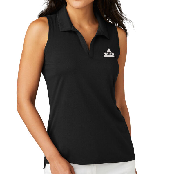   - Women's Coto Performance Sleeveless Polo Thumbnail