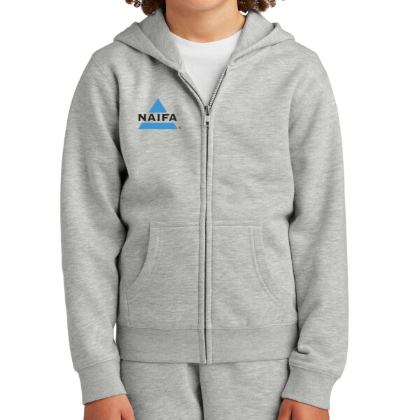   - Youth V.I.T. Fleece Full Zip Hoodie Thumbnail