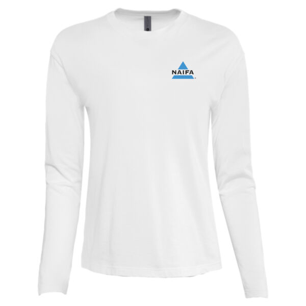   - Women's Cotton Relaxed Long Sleeve T-Shirt Thumbnail