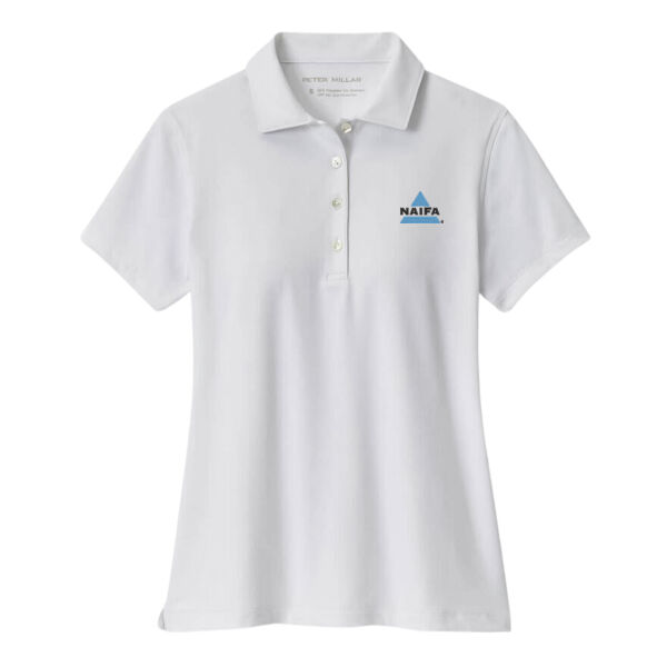   -  Women's Short Sleeve Button Polo Thumbnail