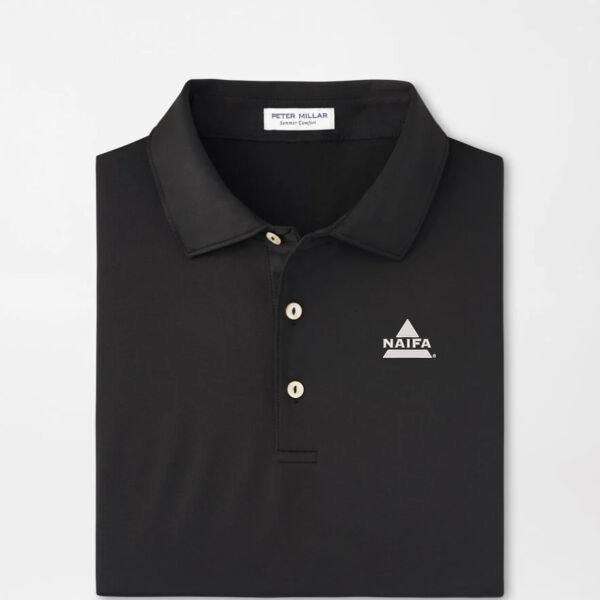   - Solid Stretch Jersey Long Sleeve Polo Thumbnail